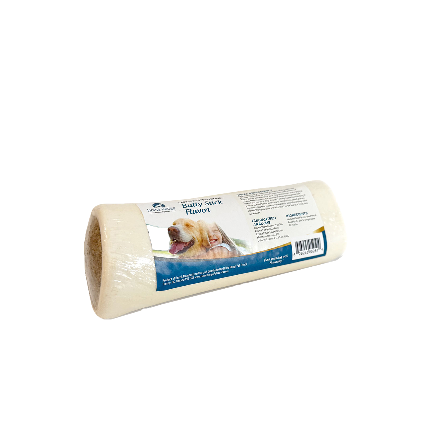 Stuffed Bone - Peanut Butter